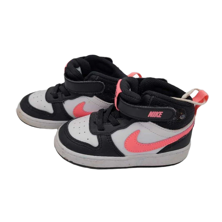 Velcro High Top Tennis Shoes / Swoosh