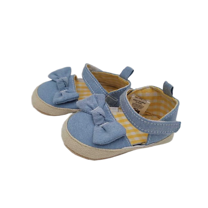 Velcro Soft Sole Mary Janes / Bow
