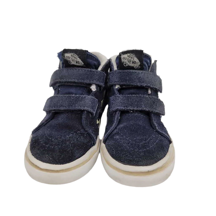 Velcro Checkered Tennis Shoes