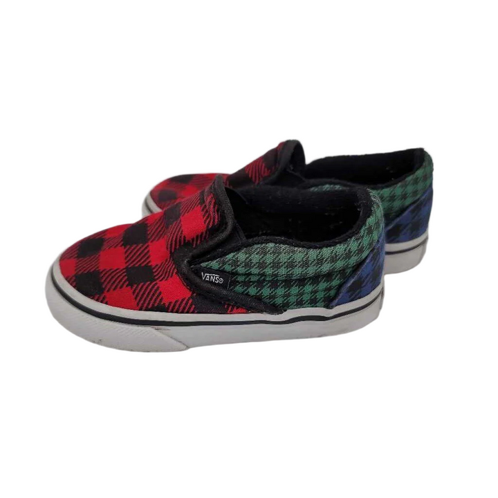 Slip On Tennis Shoes / Checkered