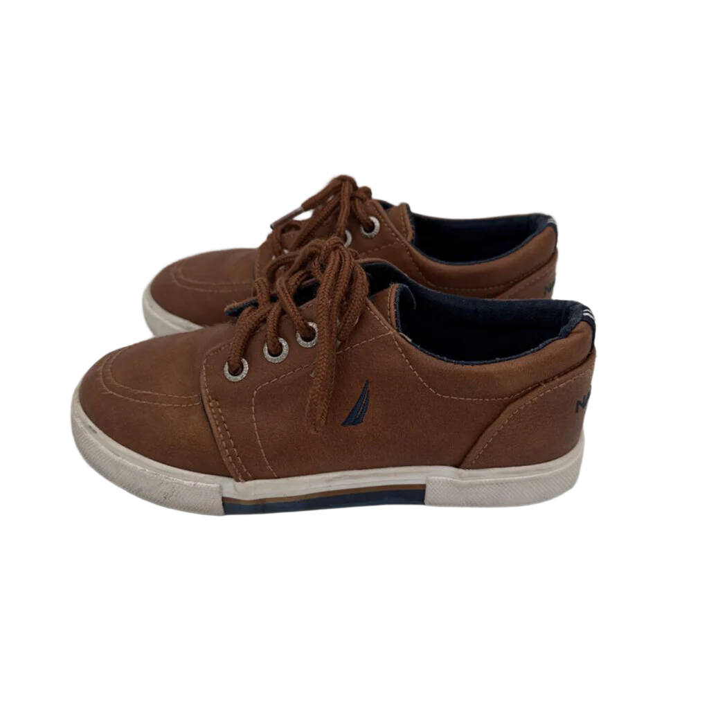 Lace Up Faux Leather Shoes