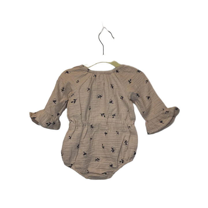 LS Cotton Onesie / Acorns