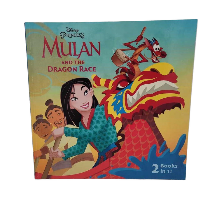 Disney Princess 2 Books In 1!