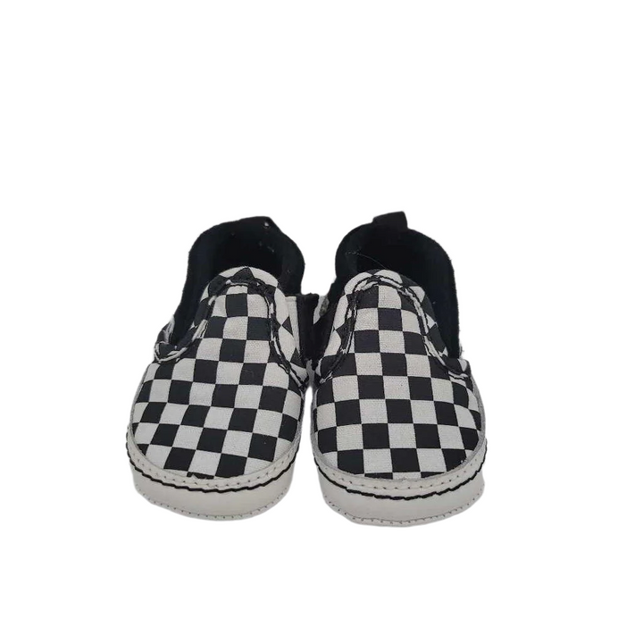 Soft Sole Slip On Checkered Shoes