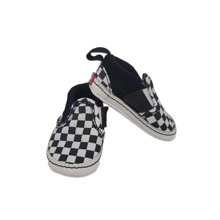 Soft Sole Slip On Checkered Shoes