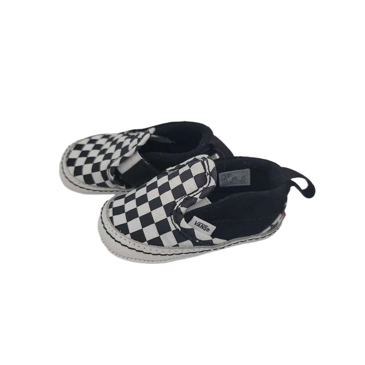 Soft Sole Slip On Checkered Shoes