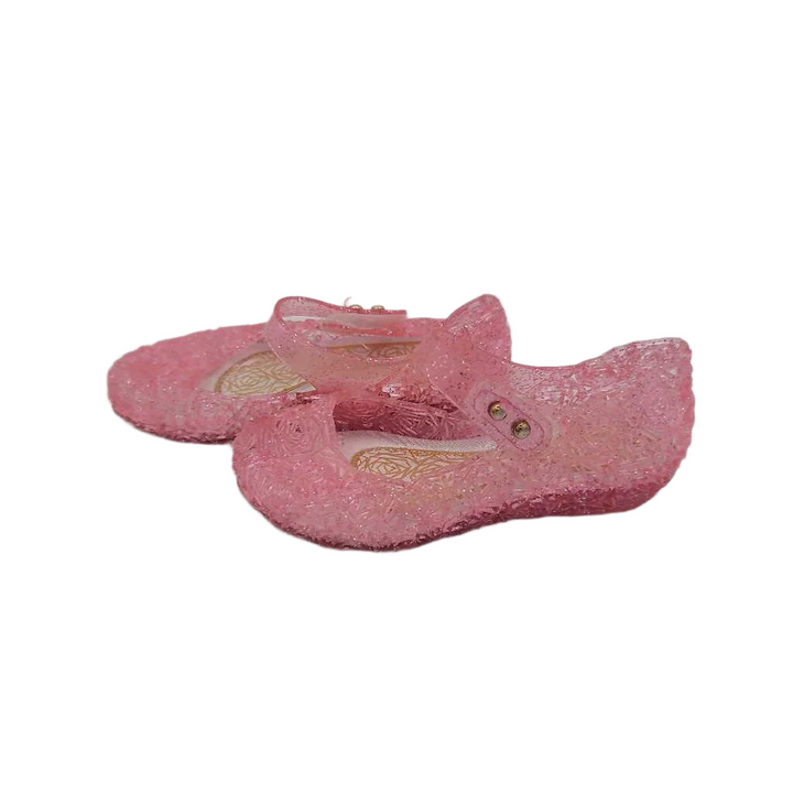 Velcro Clasp Costume Shoes/Rose