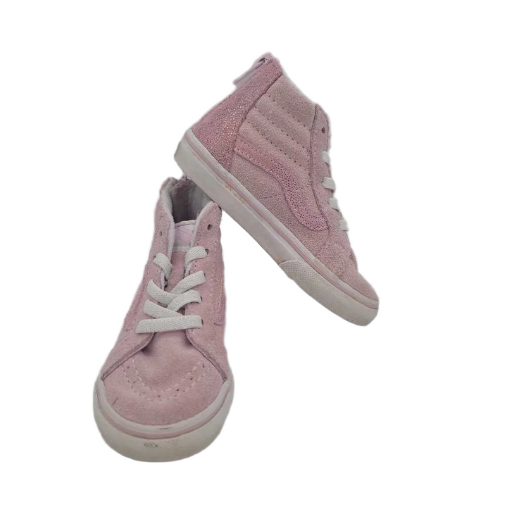 Pink Zip Up Shoes