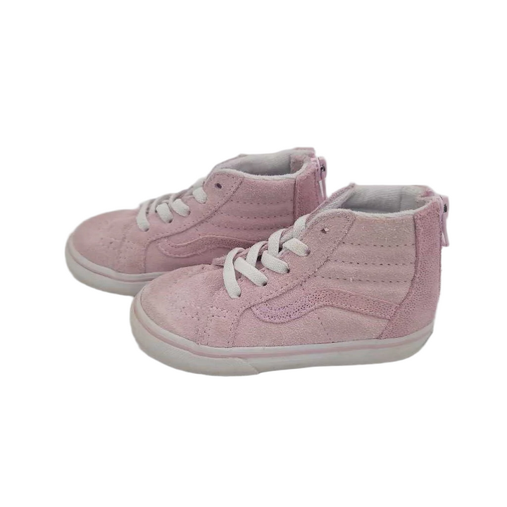 Pink Zip Up Shoes