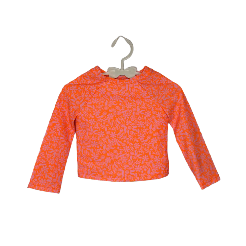 LS Rash Guard / Flowers