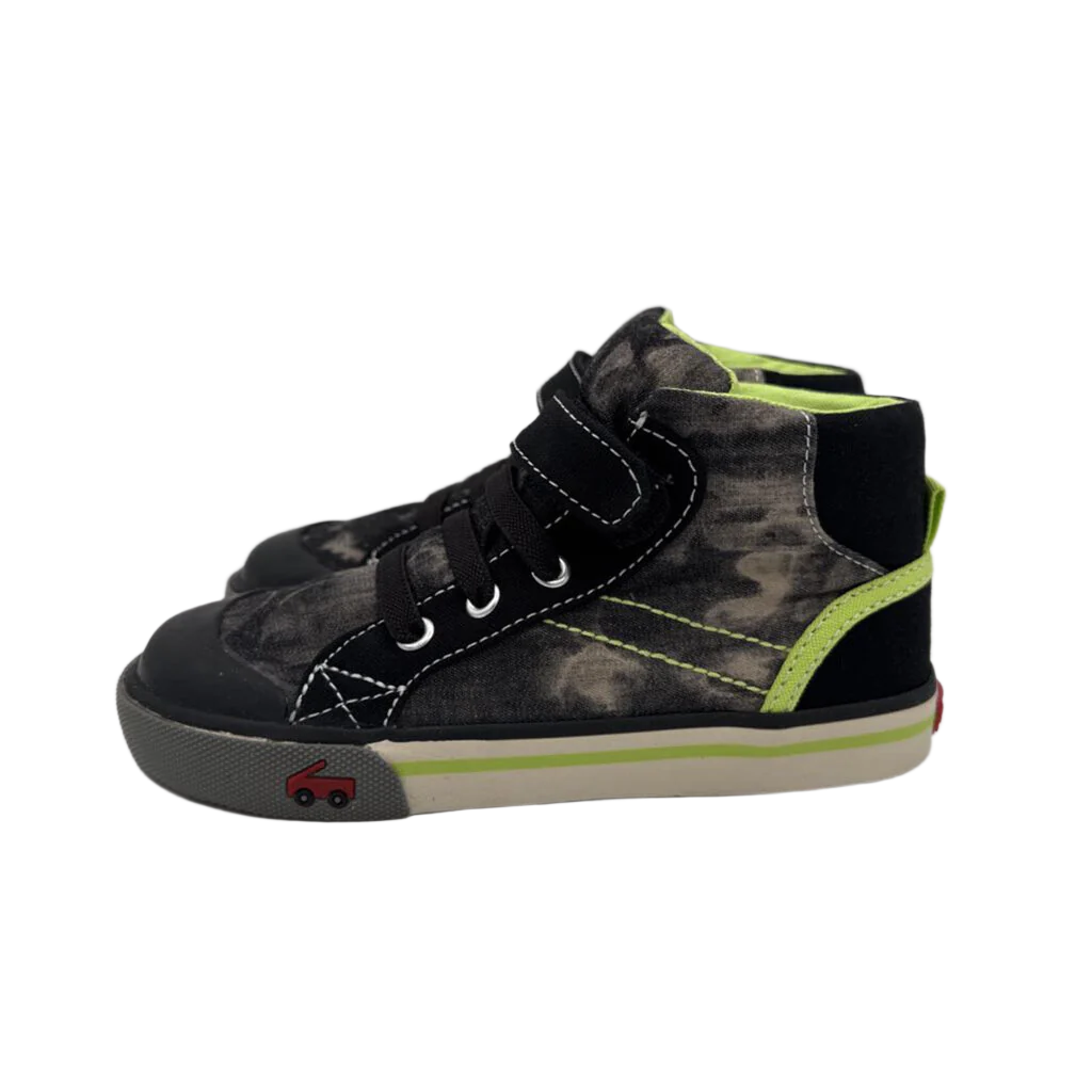 Velcro High Top Sneakers
