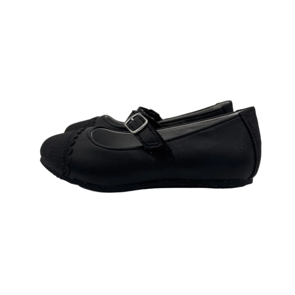 Velcro Slip On Glitter Toe Shoes