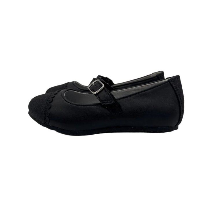 Velcro Slip On Glitter Toe Shoes
