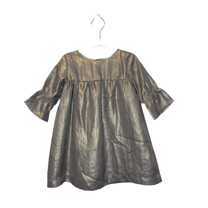 Qtr Sleeve Empire Waist Dress