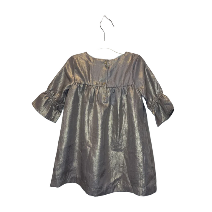 Qtr Sleeve Empire Waist Dress