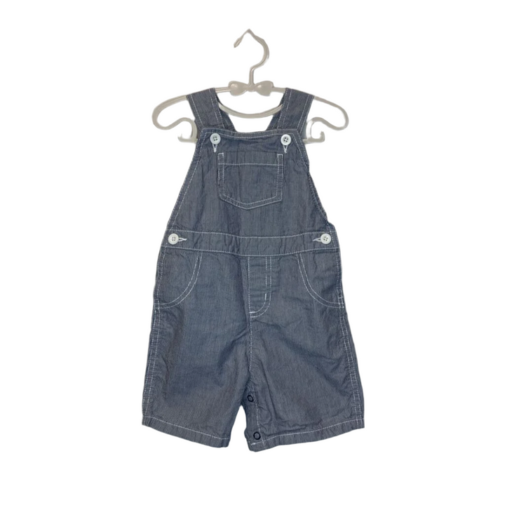 Striped Overalls