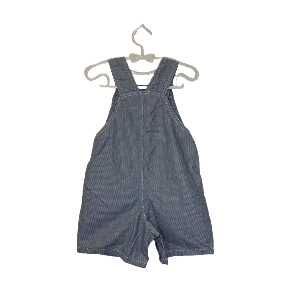 Striped Overalls