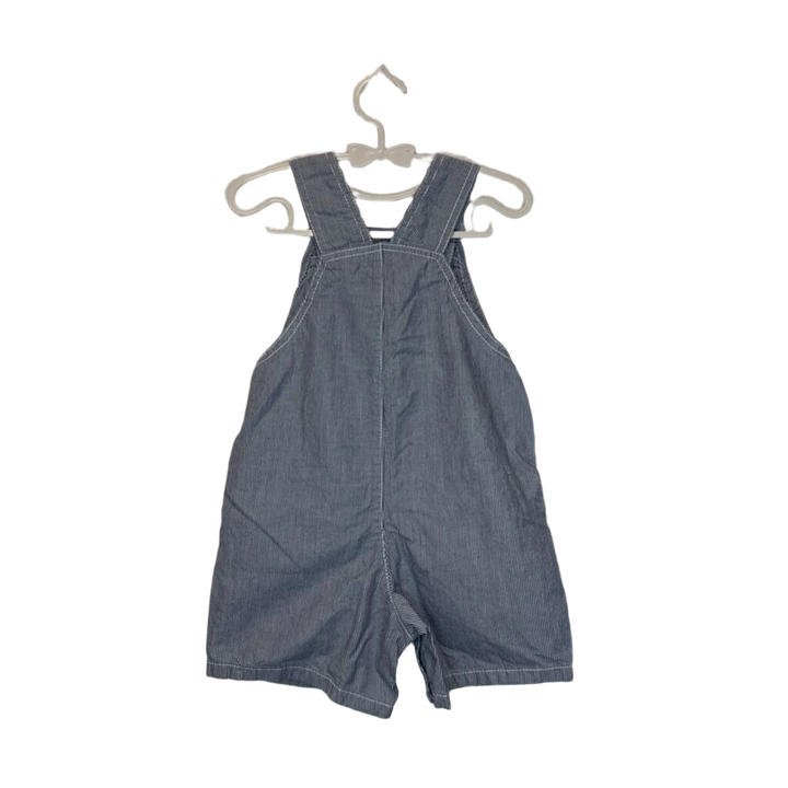 Striped Overalls