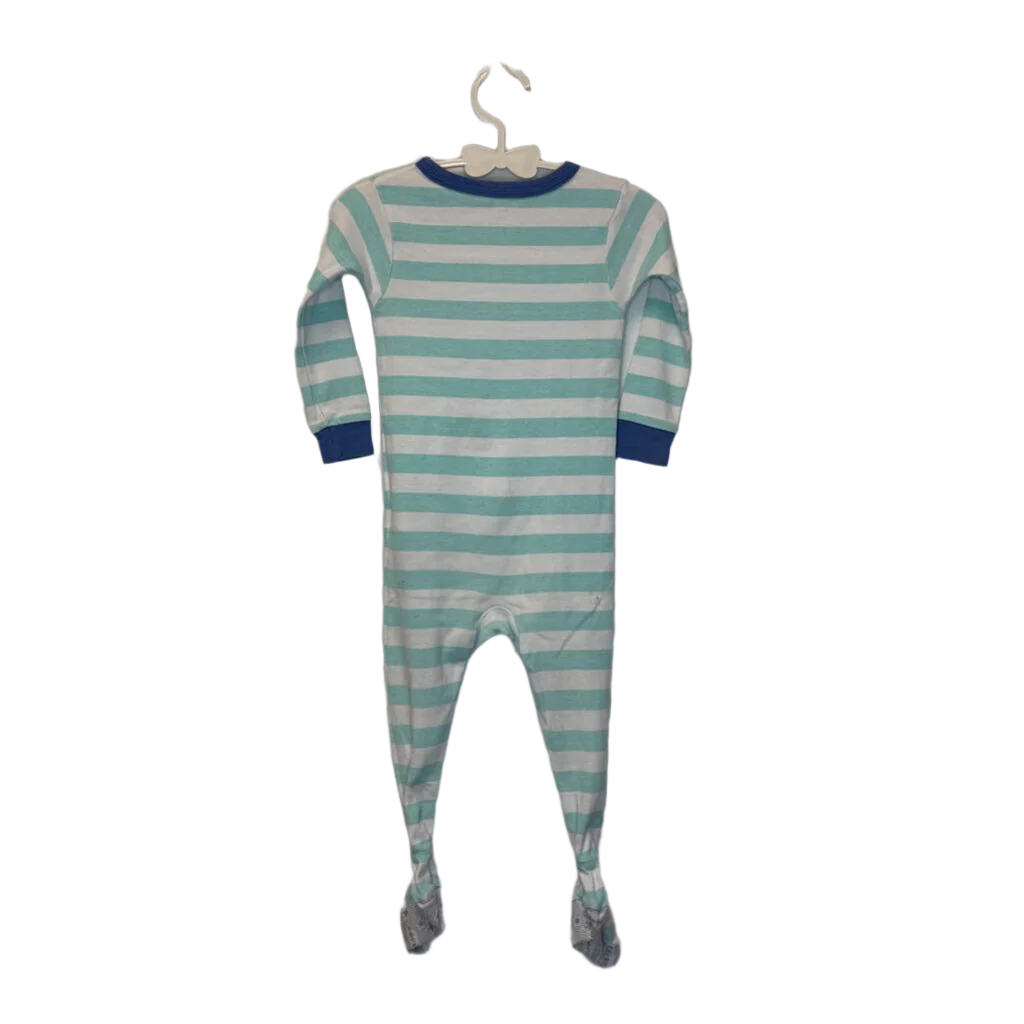 LS Footed Onesie / Shark