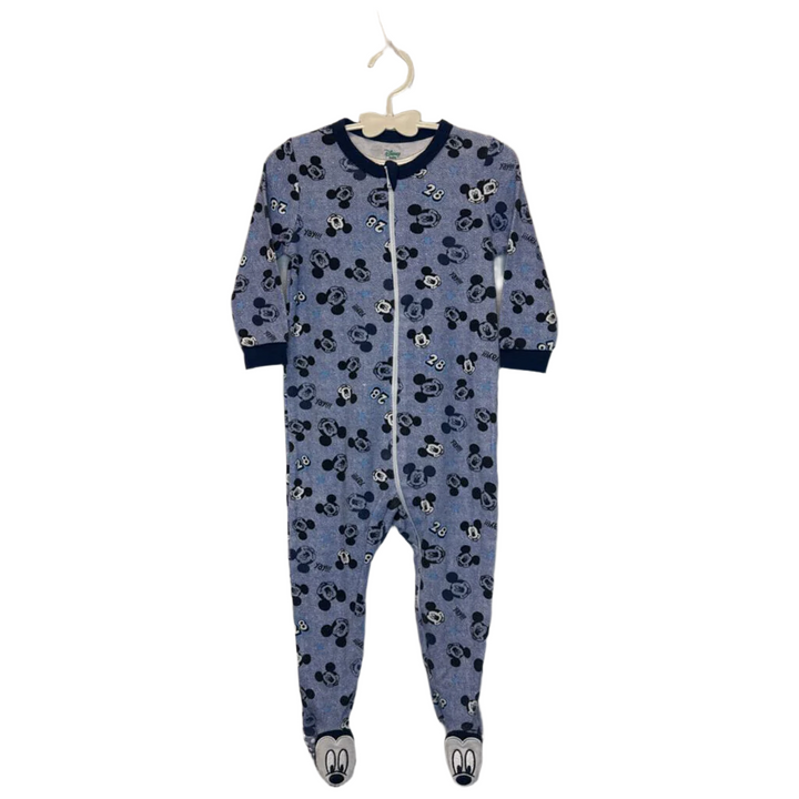 LS Footed Onesie / Mickey
