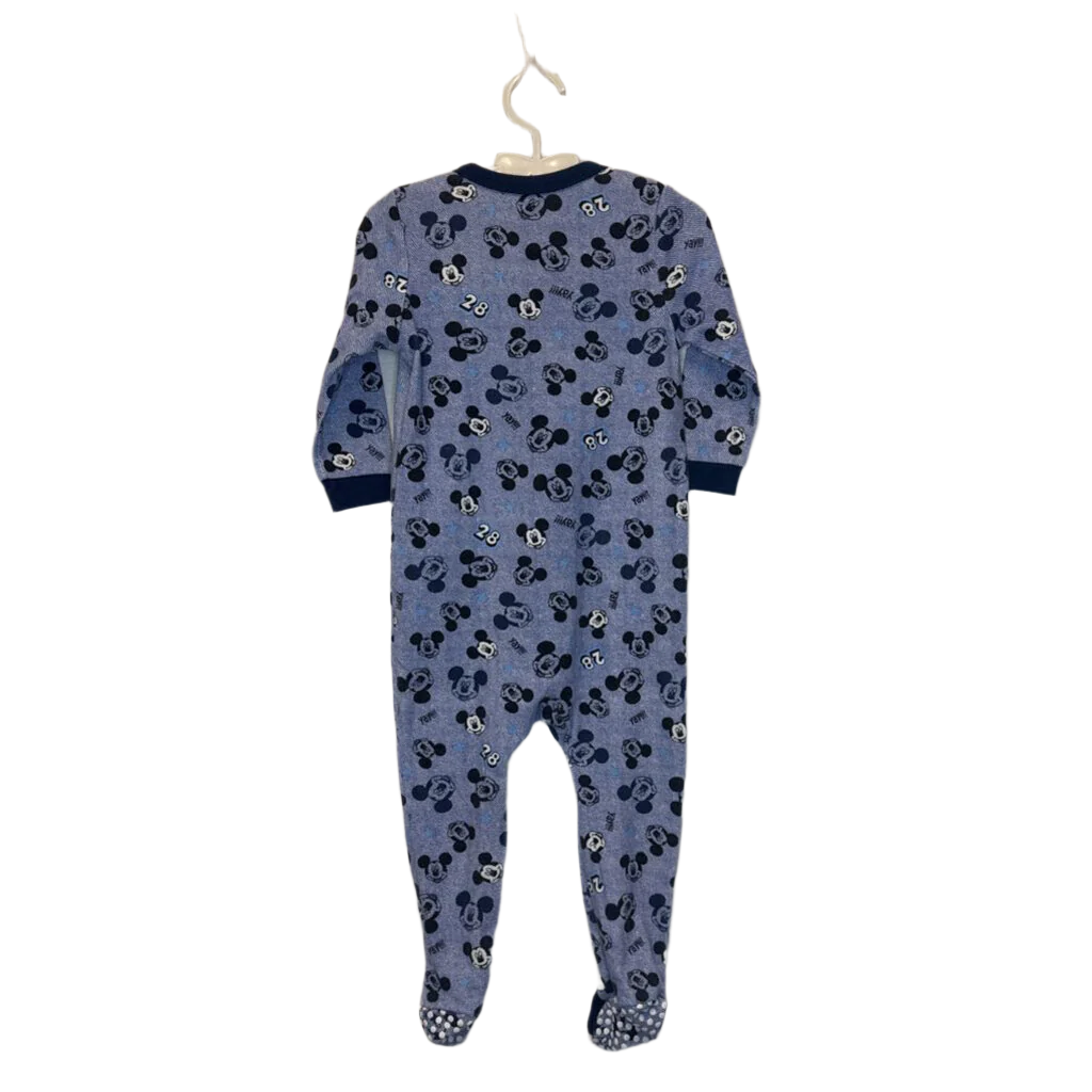 LS Footed Onesie / Mickey