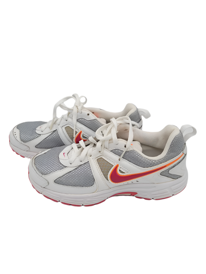 Lace Up Sneakers/Pink Swoosh