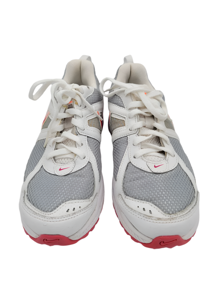 Lace Up Sneakers/Pink Swoosh