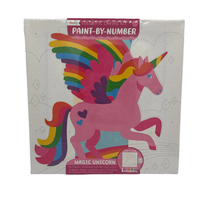 Paint-By-Number Magic Unicorn