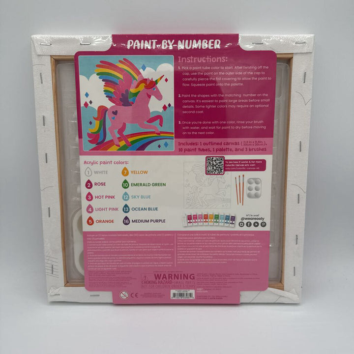 Paint-By-Number Magic Unicorn