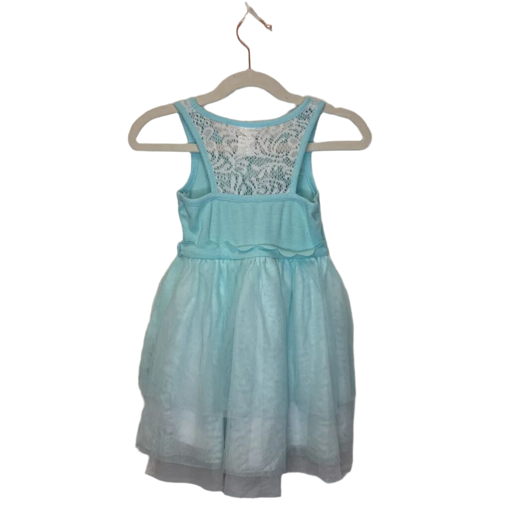 Sleeveless Tulle Skirt Dress / Glitter S