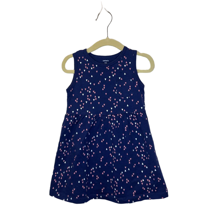 Tank Dress with Rompers/Hearts