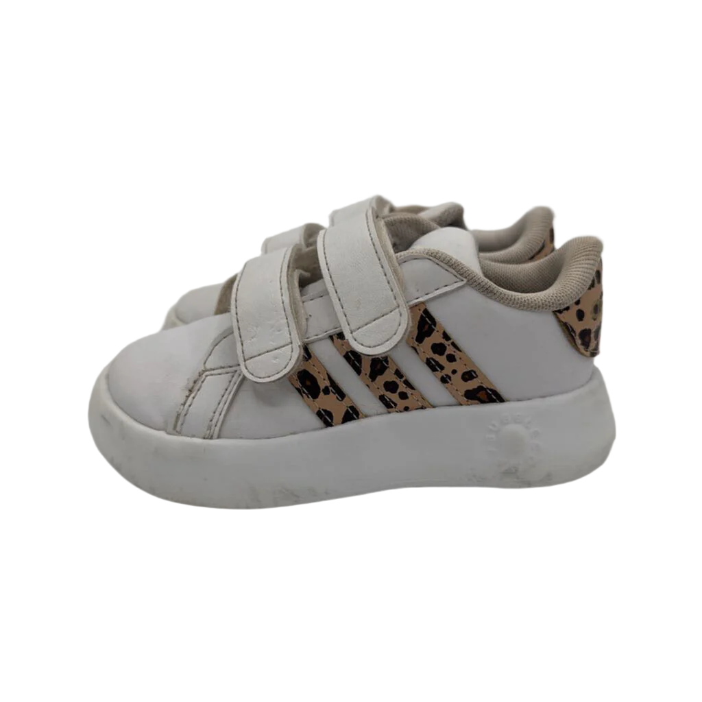 Velcro Tennis Shoes/Leopard