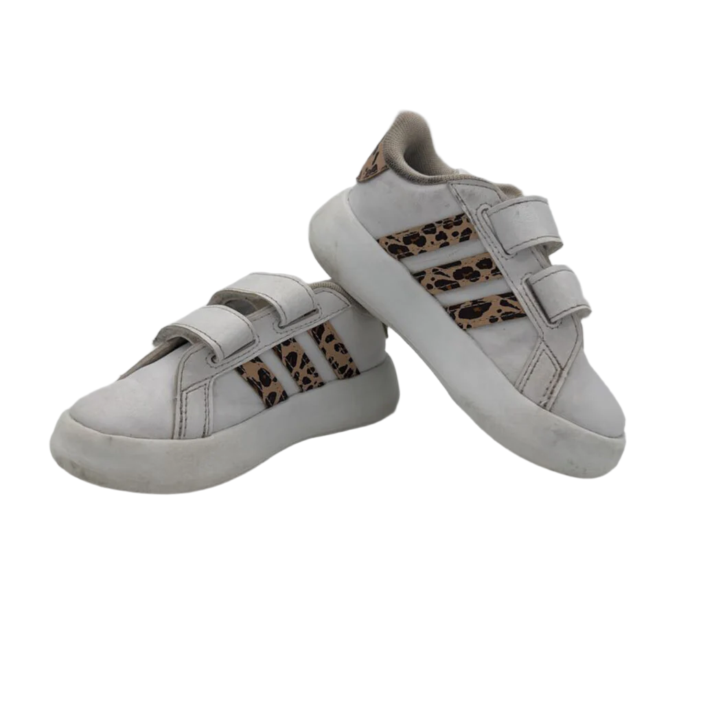 Velcro Tennis Shoes/Leopard