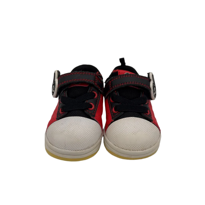 Mickey Velcro Close/Elastic Lace Tennis Shoe
