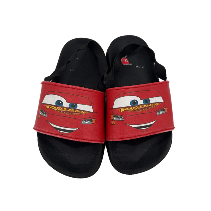 Cars Slip On Elastic Strap Sandals
