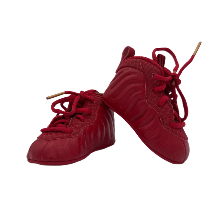 Tie Up Sneakers/Red