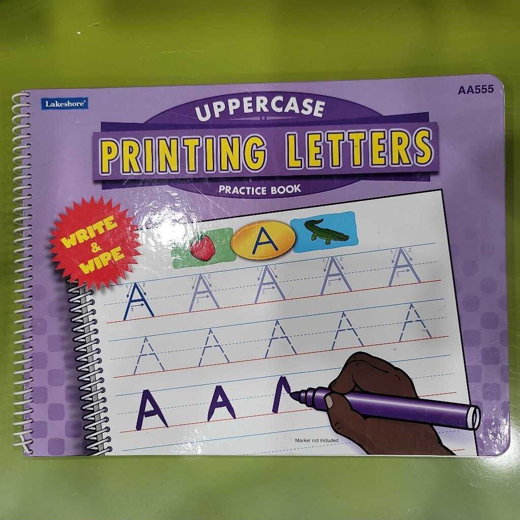 Printing Letters/Uppercase Write & Wipe
