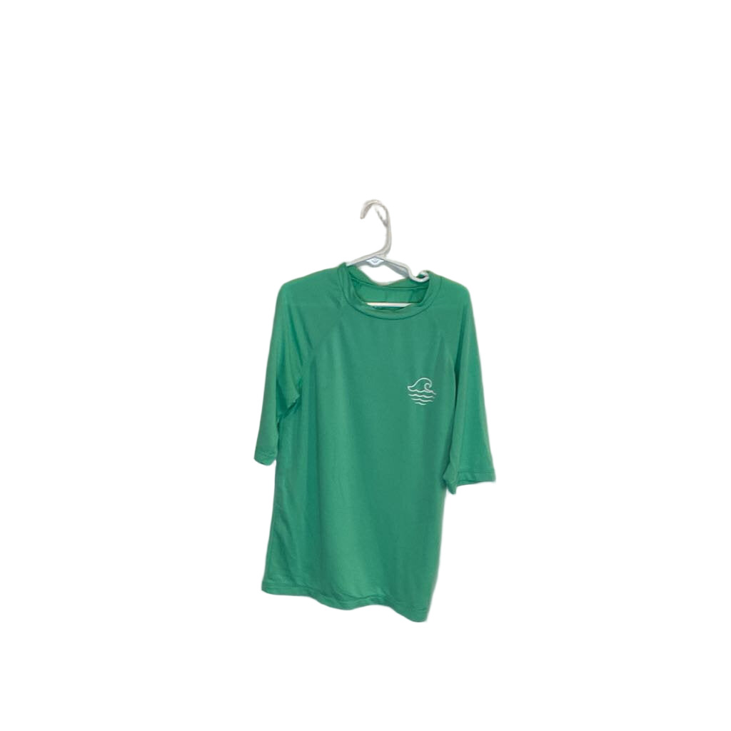 Qtr Sleeve Rash Guard / Waves