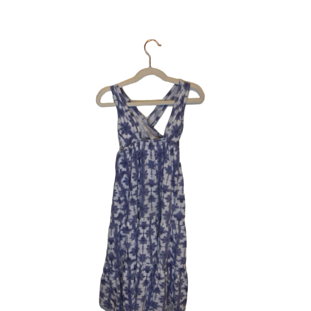 OT Cross Back Tie Dye Dress