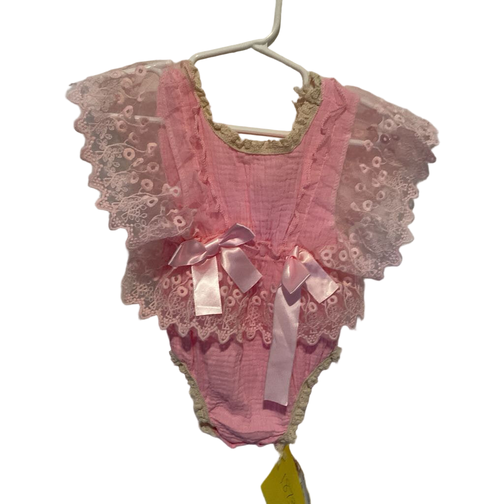 Lace Ruffle Onesie