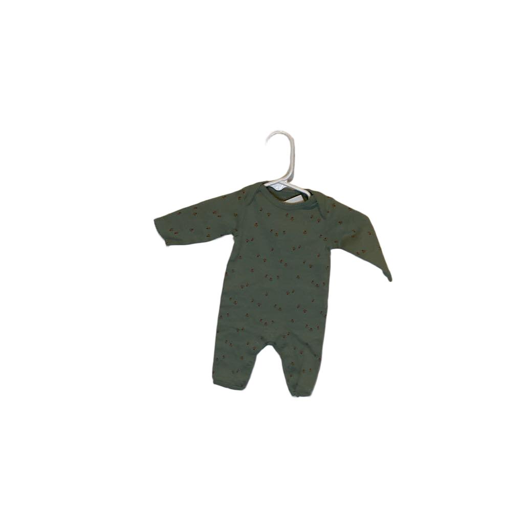 LS Footless Onesie / Flowers