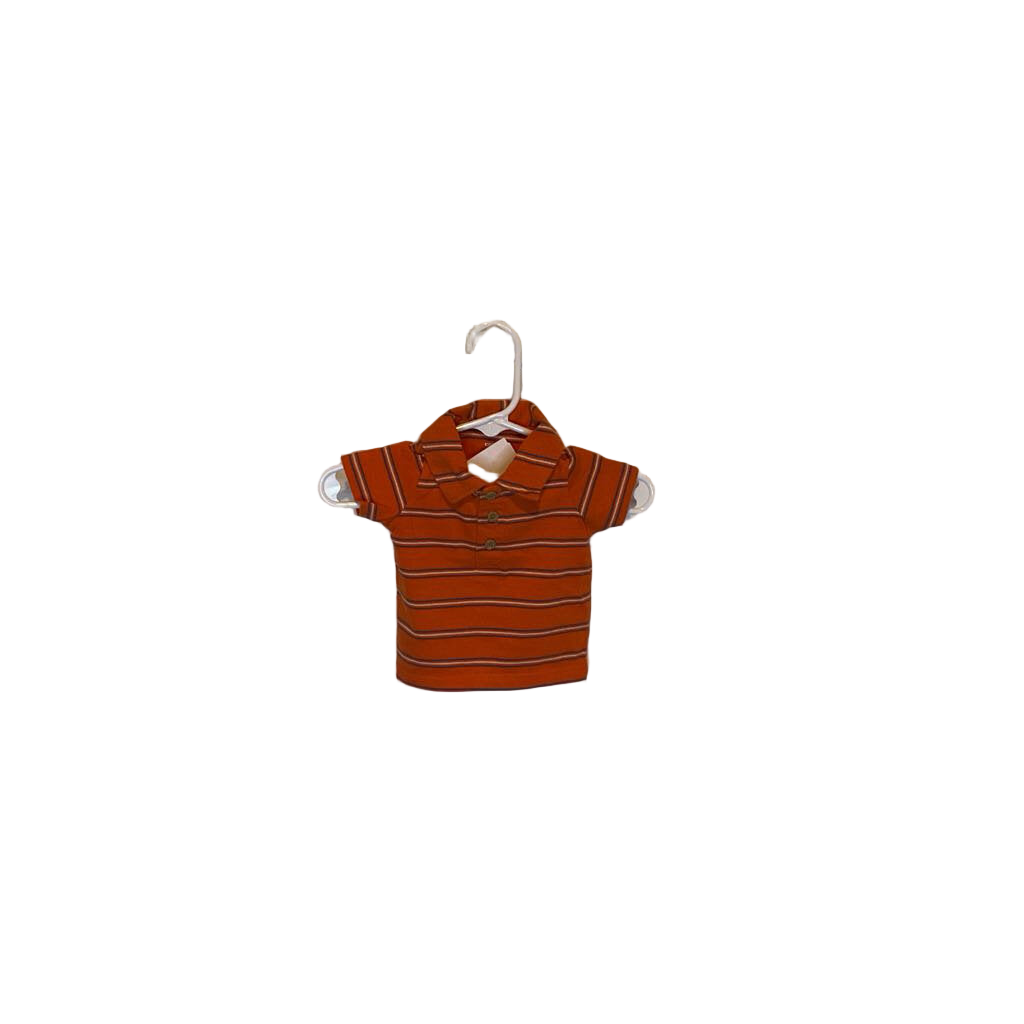 OT SS Striped Collar Shirt