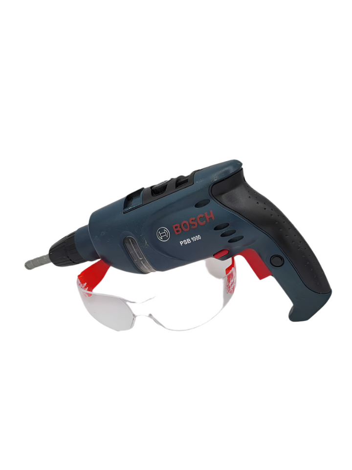 Play Drill with Safety Glassses