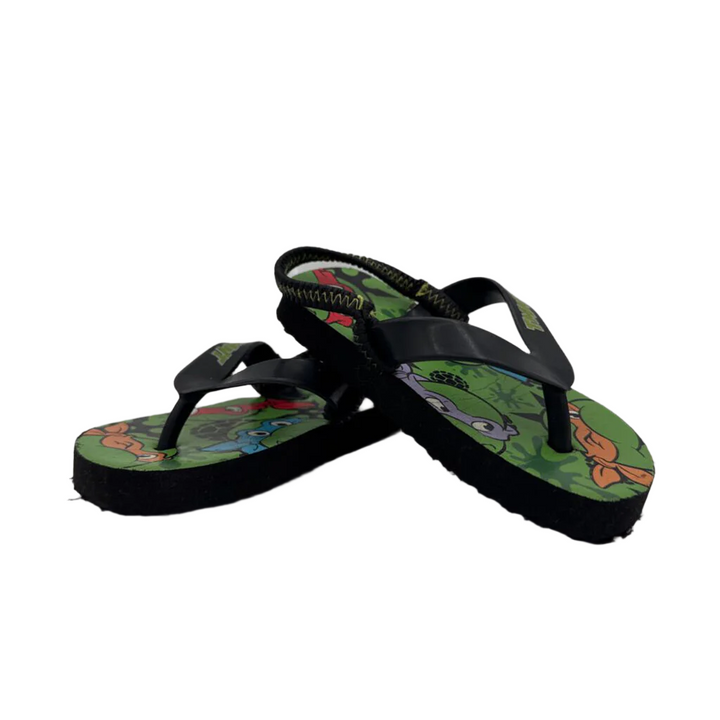 Slip On Elastic Back Sandals / TMNT