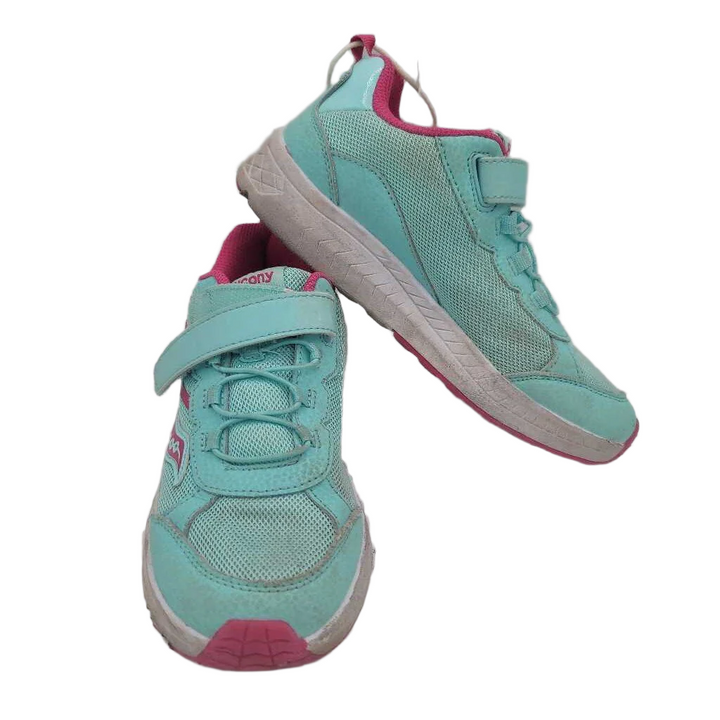Velcro Tennis Shoes / Stripes