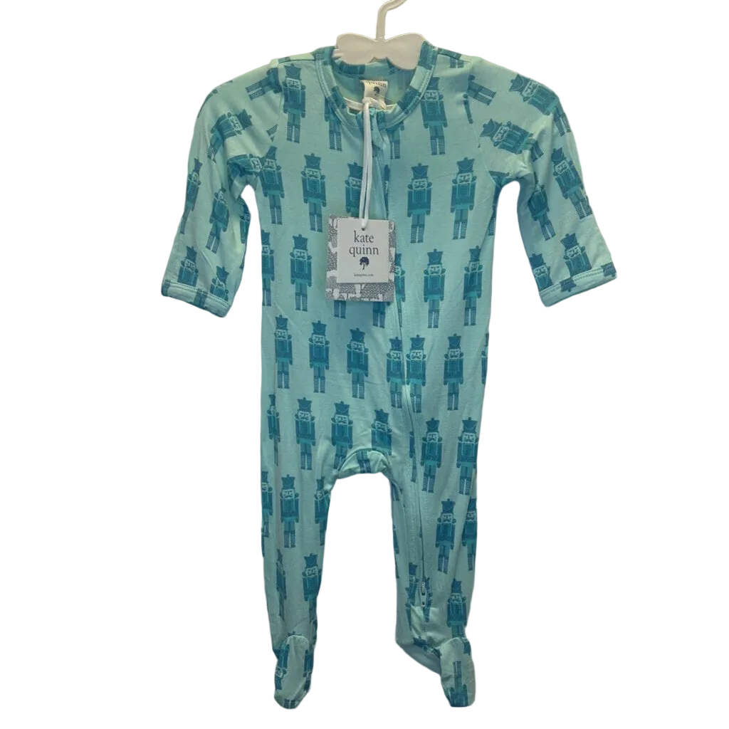 Zip Up Onesie Sleeper/Nutcracker