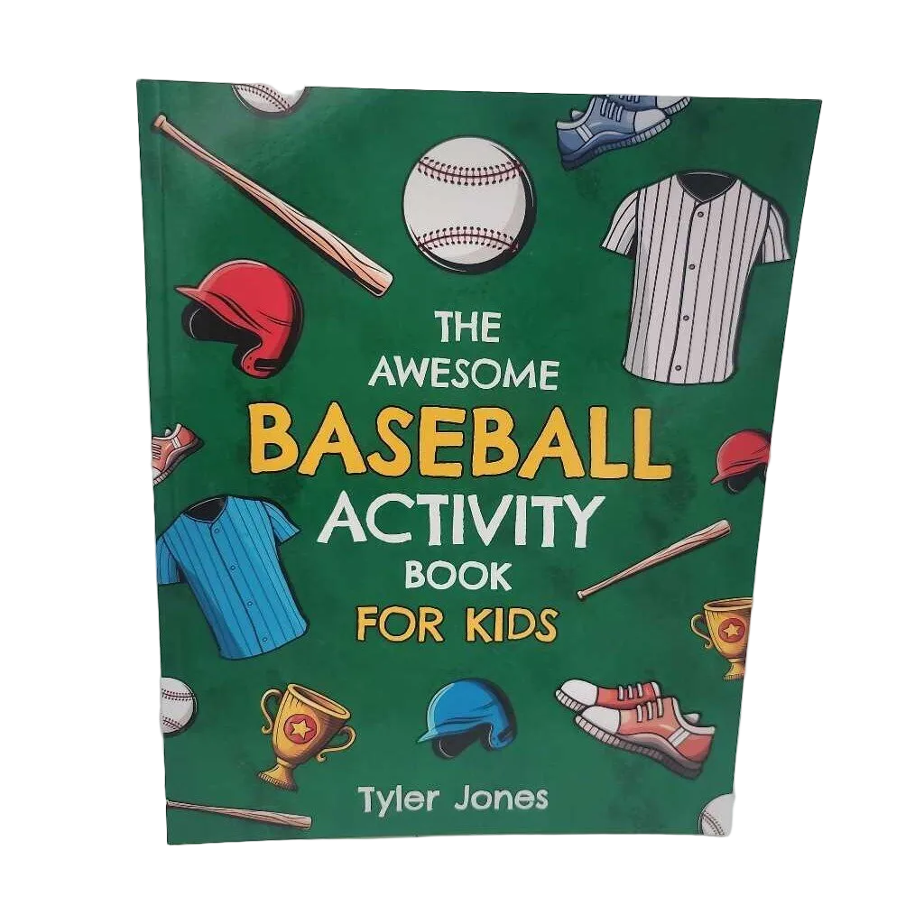 The Awesome Baseball Activity Book for Kids