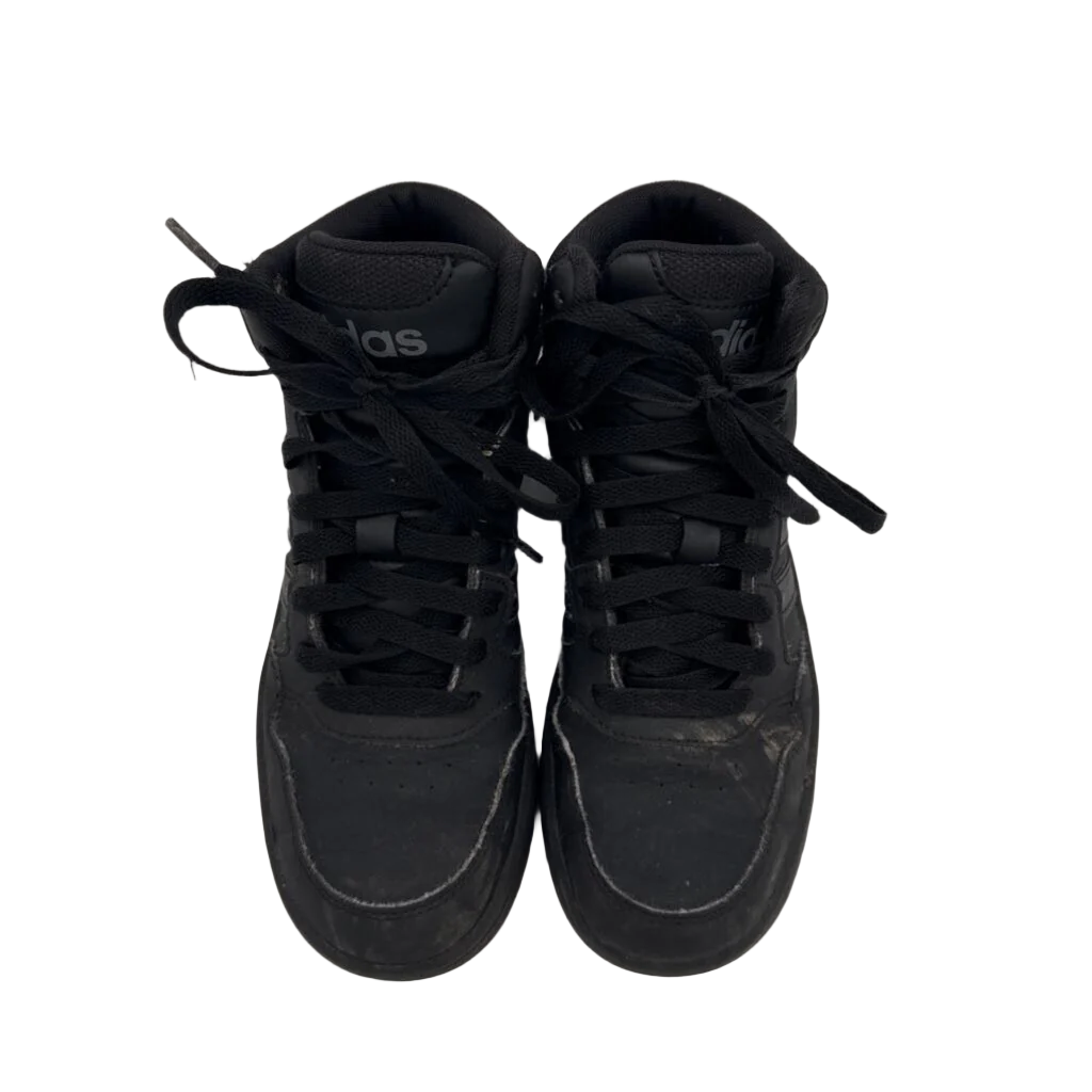 Lace Up High Top Sneakers / Adidas Logo