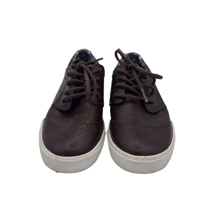 Lace Up Leather Loafers
