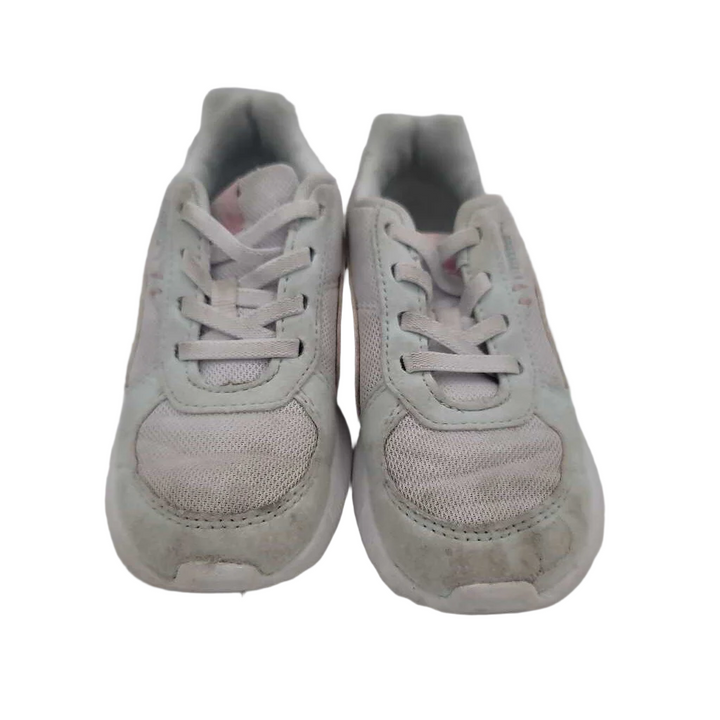 Faux Lace Sneakers / Swoosh Stripe